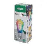 LÂMPADA FILAMENTO RGB E27 6W ST64 127 220V TASCHIBRA - BRANCO/MULTICOR - Foto 2
