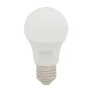 LÂMPADA LED BULBO A60 E27 4,9W 3000K 127 220V LUZ AMARELA TASCHIBRA - BRANCO - Foto 1