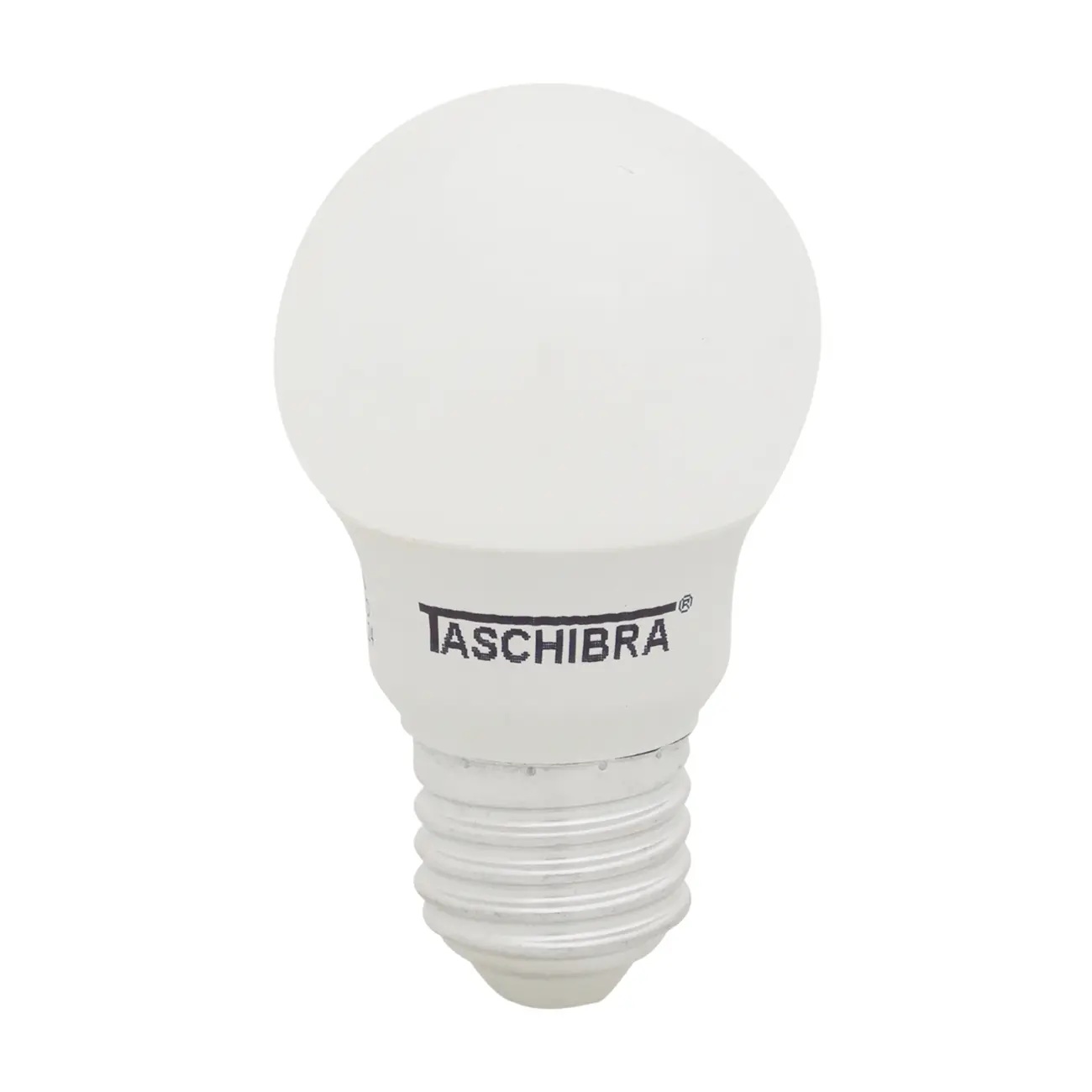 LÂMPADA LED BULBO A60 E27 4,9W 6500K 127 220V LUZ BRANCA TASCHIBRA - BRANCO - Foto 1