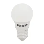 LÂMPADA LED BULBO A60 E27 4,9W 6500K 127 220V LUZ BRANCA TASCHIBRA - BRANCO - Foto 1
