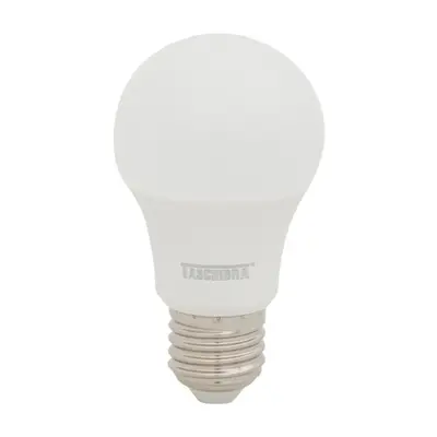 LÂMPADA LED BULBO A60 E27 7W 6500K 127 220V LUZ BRANCA TASCHIBRA