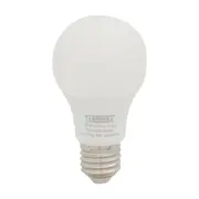 LÂMPADA LED BULBO A60 E27 9W 3000K 127 220V LUZ AMARELA TASCHIBRA - BRANCO - Foto 1