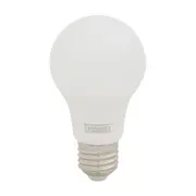 LÂMPADA LED BULBO A60 E27 9W 6500K 127 220V LUZ BRANCA TASCHIBRA - BRANCO - Foto 1
