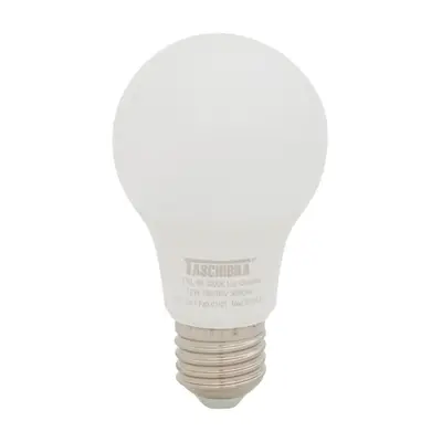 LÂMPADA LED BULBO A60 E27 12W 3000K 127 220V LUZ AMARELA TASCHIBRA