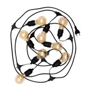 CORDÃO DE SOQUETE E27 COM 8 ILUMY - PRETO - Foto 4