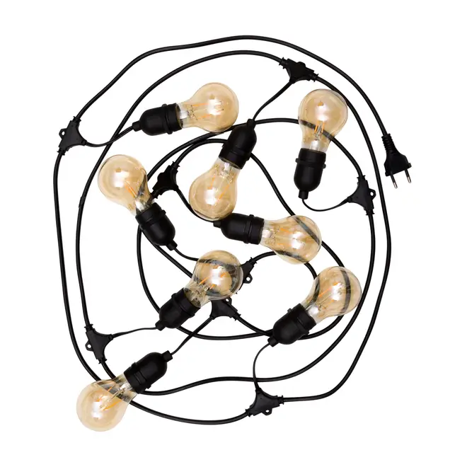 CORDÃO DE SOQUETE E27 COM 8 ILUMY - PRETO - Foto 4