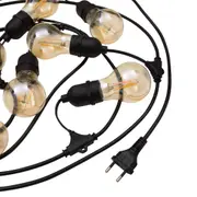 CORDÃO DE SOQUETE E27 COM 8 ILUMY - PRETO - Foto 6