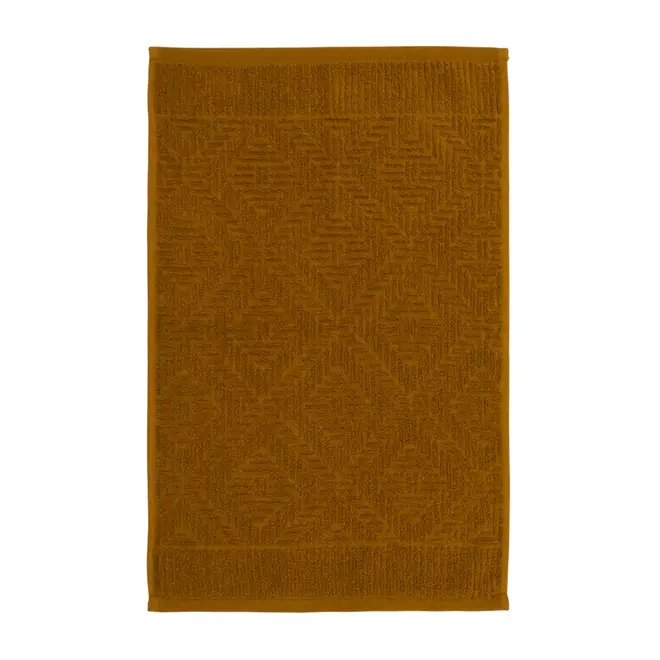 TOALHA DE LAVABO 50 CM X 30 CM BURKINA - CANELA DO CEILÃO/CANELA DO CEILÃO - Foto 4