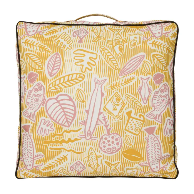 PUFF/FUTON DABUKURI PIRACEMA - ZAFFRON/BRANCO - Foto 2