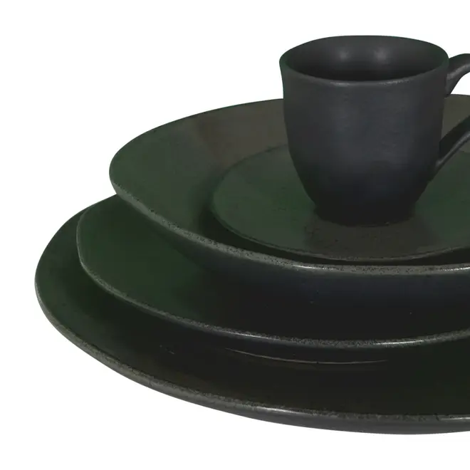 PRATO RASO GEO ORGÂNICO - VERDE ESCURO/PRETO - Foto 4