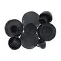 KIT BRUNCH 12 PEÇAS GEO ORGÂNICO - PRETO - Foto 7