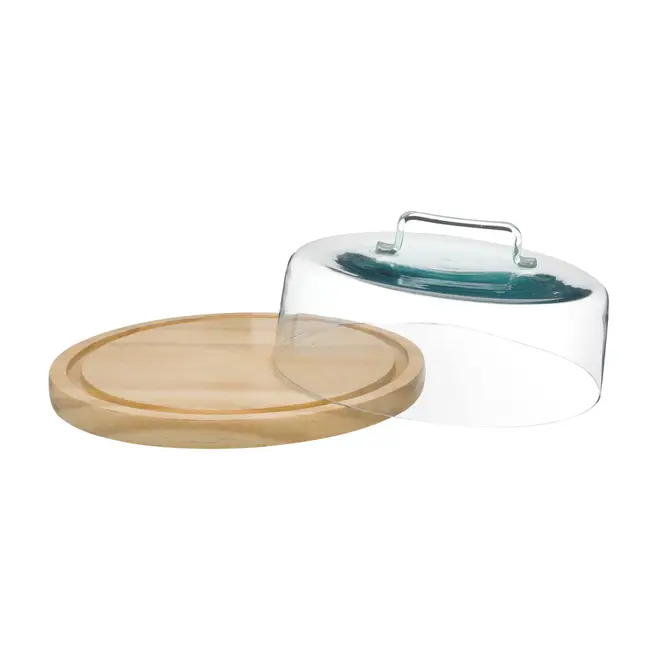 PORTA-BOLO 29 CM REPOUSO - VERDE/AMÊNDOA - Foto 2