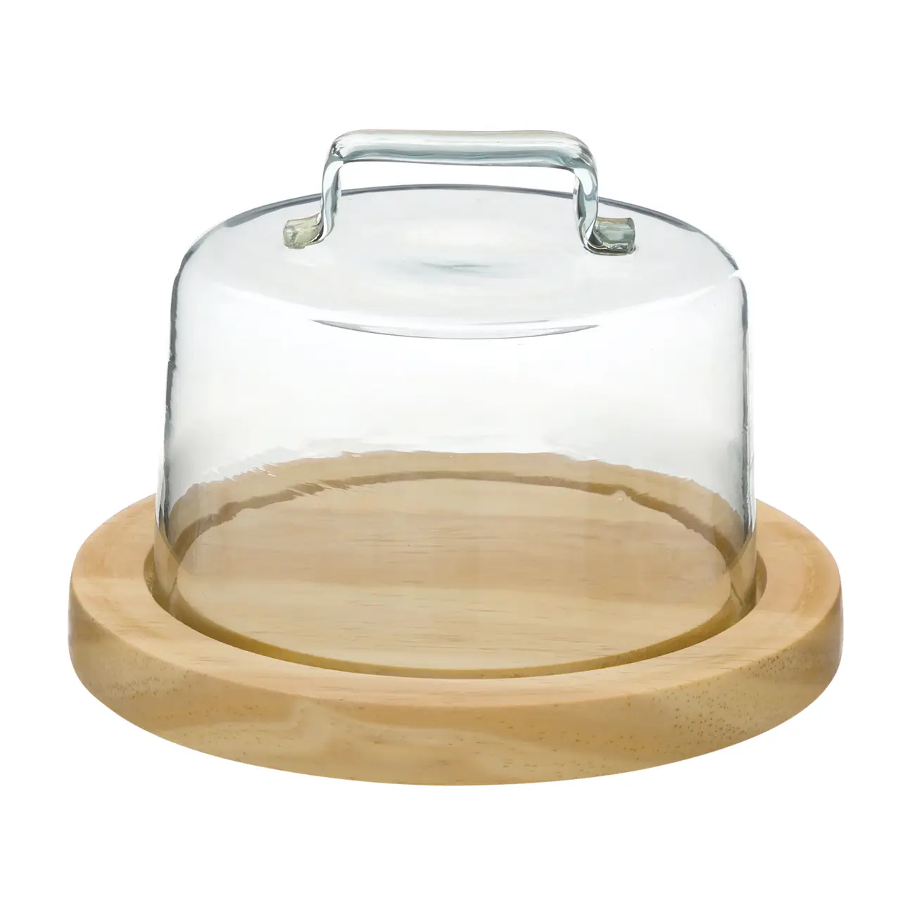 PORTA-QUEIJO 19 CM REPOUSO - VERDE/AMÊNDOA - Foto 1