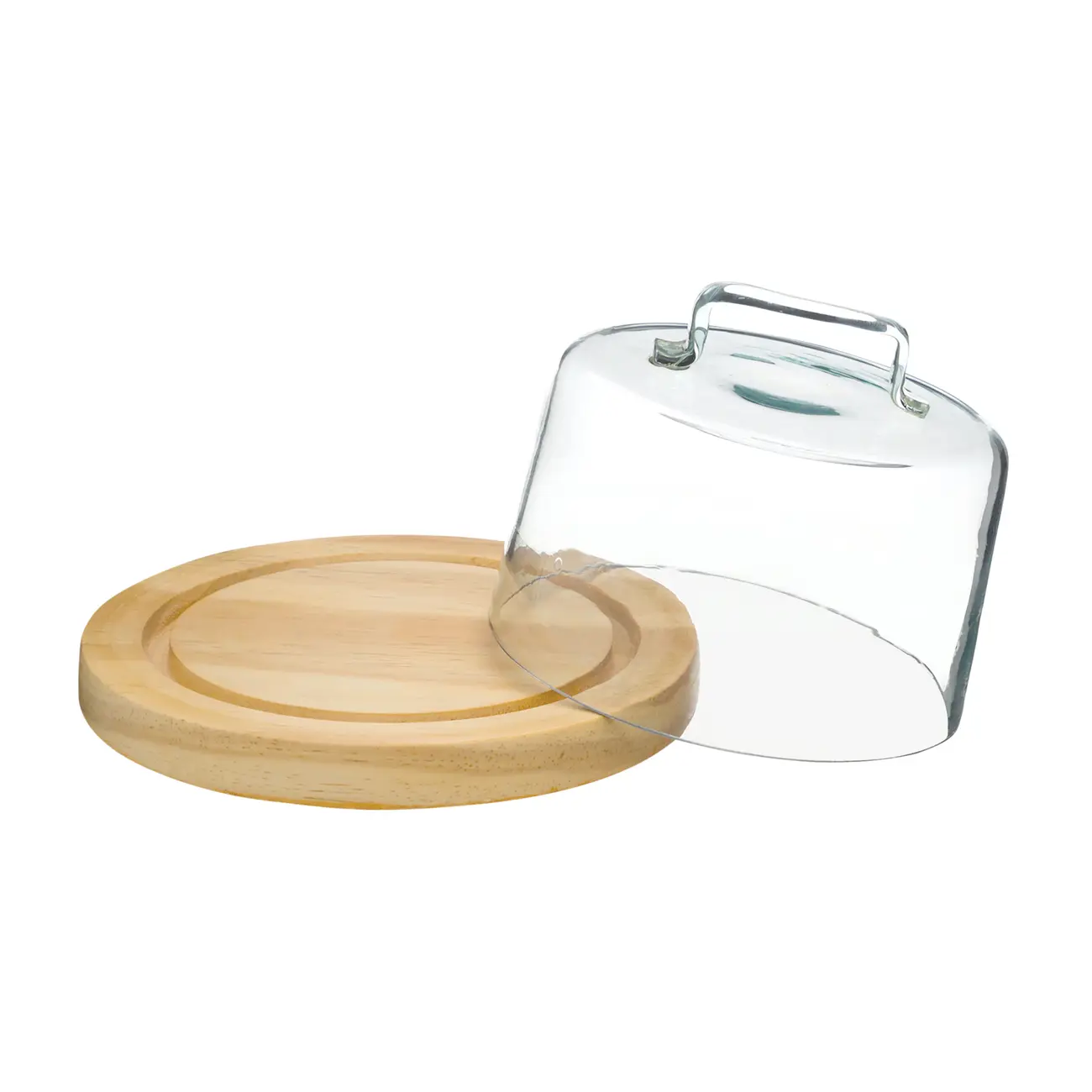 PORTA-QUEIJO 19 CM REPOUSO - VERDE/AMÊNDOA - Foto 2