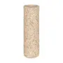 VASO DECORATIVO 30 CM CASCALHO - BRANCO/FIBRA CLARA - Foto 1