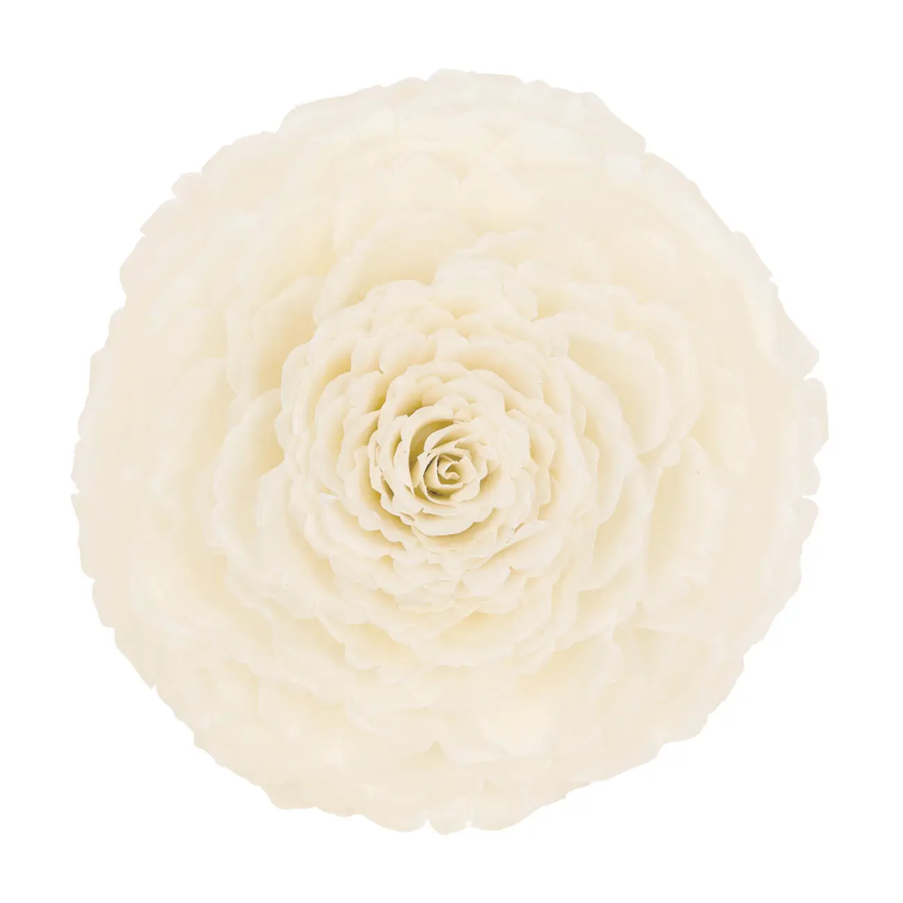 ADORNO 20 CM ESCAMA DE PEIXE ROSA - BRANCO/FIBRA CLARA - Foto 1