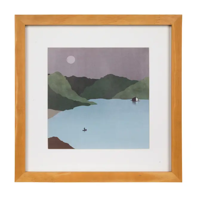 QUADRO 33 CM X 33 CM O ALTAR I - PINUS NATURAL/MULTICOR - Foto 1