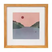 QUADRO 33 CM X 33 CM O ALTAR II - PINUS NATURAL/MULTICOR - Foto 1