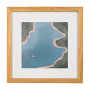 QUADRO 33 CM X 33 CM O ALTAR III - PINUS NATURAL/MULTICOR - Foto 1