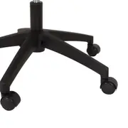 CADEIRA DE ESCRITÓRIO KEYWORD - PRETO/PRETO - Foto 8