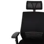 CADEIRA DE ESCRITÓRIO ALTA KEYWORD - PRETO/PRETO - Foto 4