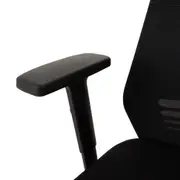 CADEIRA DE ESCRITÓRIO ALTA KEYWORD - PRETO/PRETO - Foto 9