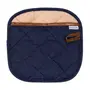 LUVA FORNO COM PEGADOR THE BEST CHEF - JEANS AZUL/MARROM - Foto 3