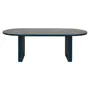 GALAXY BLUE - MESA DE JANTAR OVAL 2,20 M X 1 M LINHAS