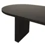 MESA DE JANTAR OVAL 2,20 M X 1 M LINHAS - PRETO - Foto 4
