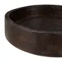 CENTRO DE MESA 25 CM LITHO - ENCERADO CASTANHO - Foto 2