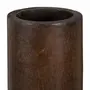 VASO DECORATIVO 30 CM LITHO - ENCERADO CASTANHO - Foto 2