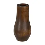 VASO DECORATIVO 17 CM LITHO - ENCERADO CASTANHO - Foto 1