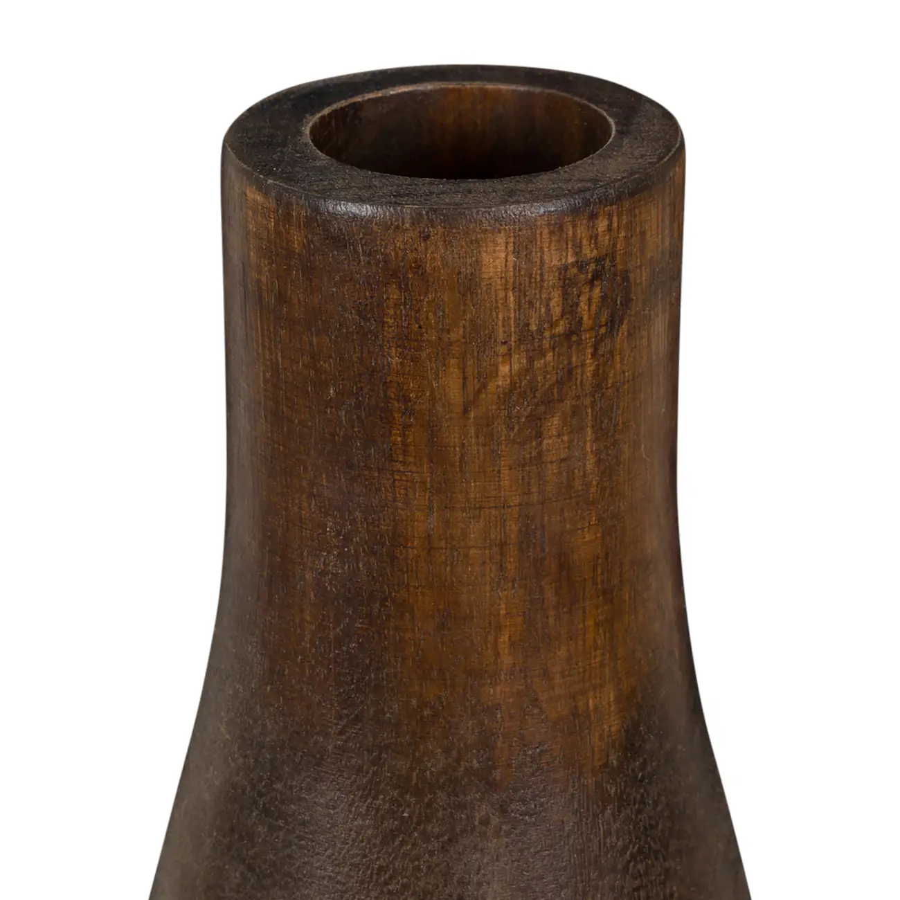 VASO DECORATIVO 17 CM LITHO - ENCERADO CASTANHO - Foto 2