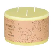VELA PILAR CITRONELA SOSSEGO - AMARELO - Foto 3