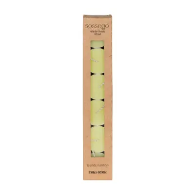 VELA RÉCHAUD CITRONELA COM 6 SOSSEGO