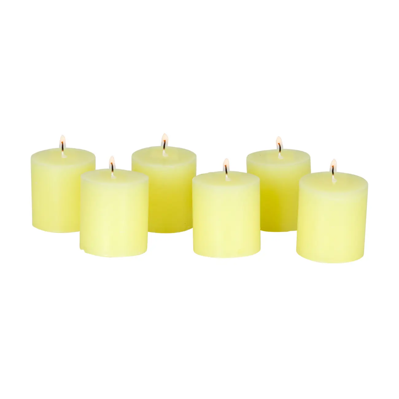 VELA PILAR CITRONELA COM 6 SOSSEGO MINI - AMARELO - Foto 2