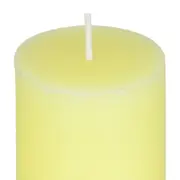 VELA PILAR CITRONELA COM 6 SOSSEGO MINI - AMARELO - Foto 4