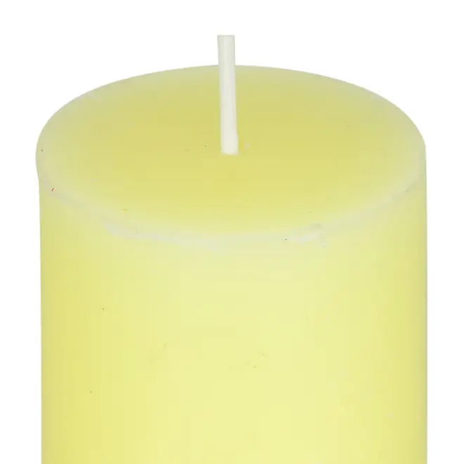 VELA PILAR CITRONELA COM 6 SOSSEGO MINI - AMARELO - Foto 4