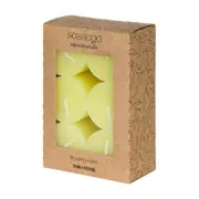 VELA PILAR CITRONELA COM 6 SOSSEGO MINI - AMARELO - Foto 5