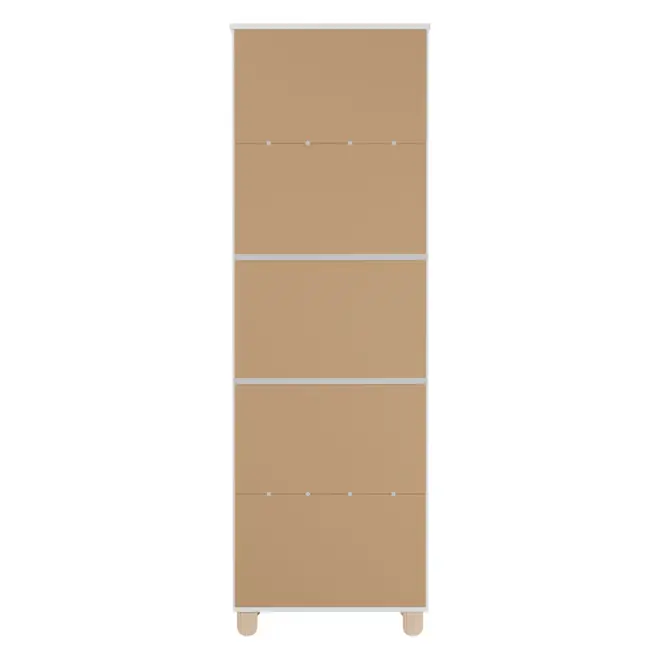 GUARDA-ROUPA INFANTIL 2 PORTAS/2 GAVETAS SWEET - BRANCO/PINUS NATURAL - Foto 6