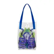 BOLSA DE PRAIA TIGAÍTI - VERDE/AZUL - Foto 1