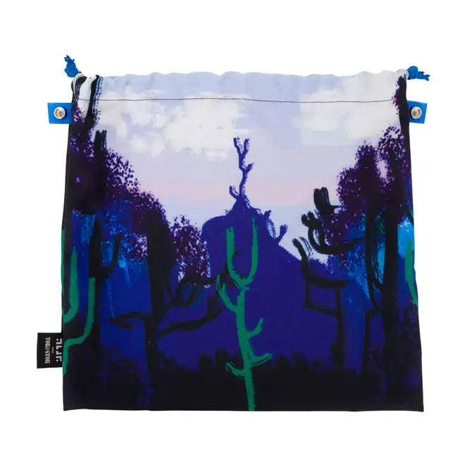 BOLSA DE PRAIA TIGAÍTI - VERDE/AZUL - Foto 6