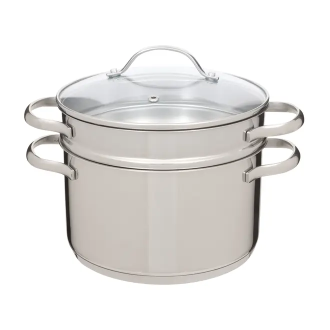 JOGO DE PANELAS INDUÇÃO COM 5 UNA - INOX/INCOLOR - Foto 6