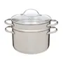 JOGO DE PANELAS INDUÇÃO COM 5 UNA - INOX/INCOLOR - Foto 6