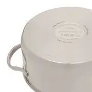 JOGO DE PANELAS INDUÇÃO COM 5 UNA - INOX/INCOLOR - Foto 10