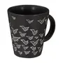 CANECA 200 ML RESPIRO PÁSSAROS I - PRETO/NATURAL - Foto 4