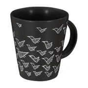 CANECA 200 ML RESPIRO PÁSSAROS I - PRETO/NATURAL - Foto 4