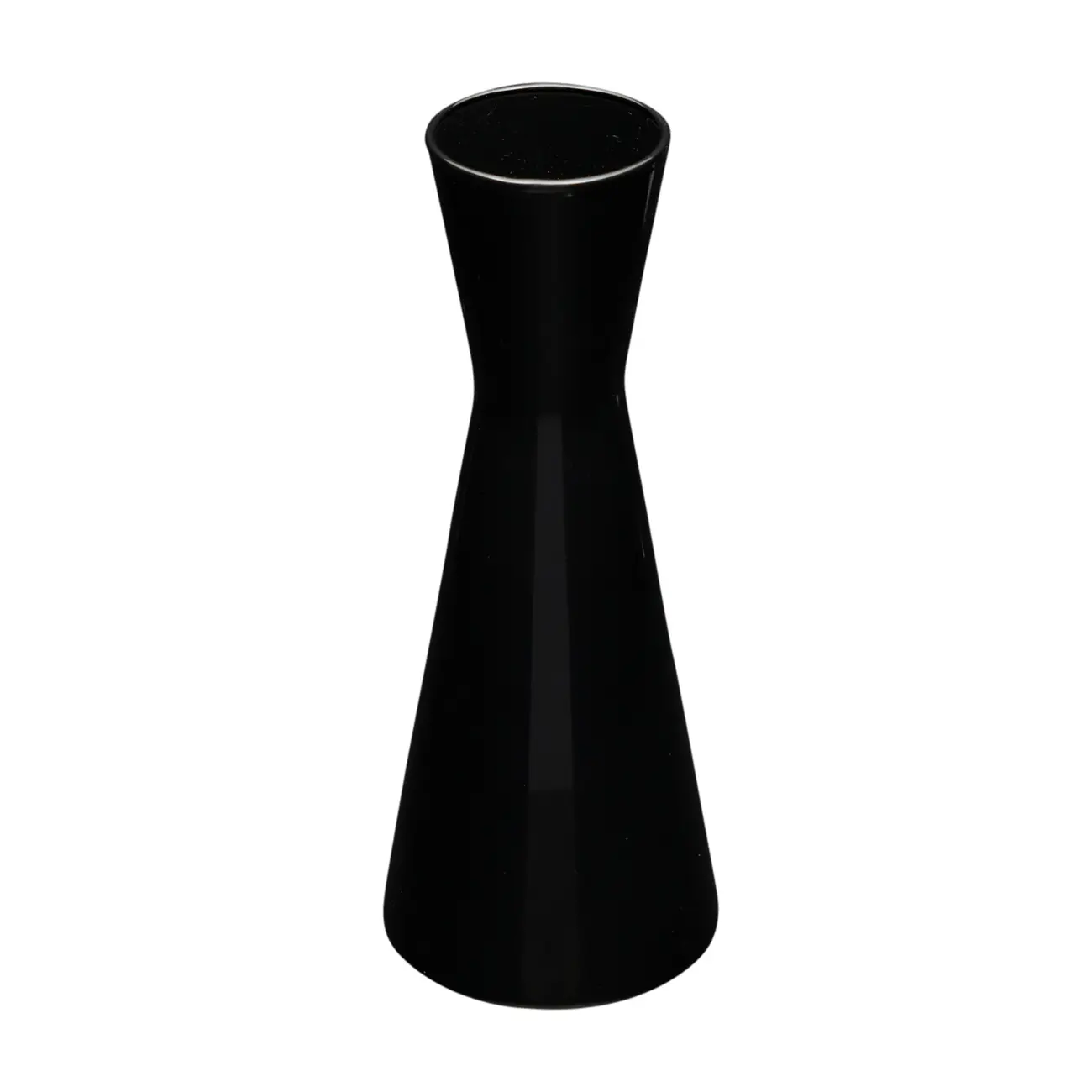 VASO 18 CM CONICO - PRETO - Foto 1
