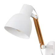 LUMINÁRIA DE PAREDE ALENTO - BRANCO/AMÊNDOA - Foto 5