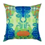 ALMOFADA 60 CM X 60 CM TIGAÍTI - VERDE/AZUL - Foto 3